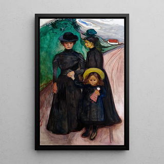 Edvard Munch - The Family The Book Family.webp