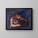 Le Vampire - Edvard Munch — quadro incorniciato alla parete
