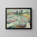 La Vague - Edvard Munch — quadro incorniciato alla parete
