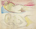Due nudi sdraiati - Edvard Munch — vista dell’opera