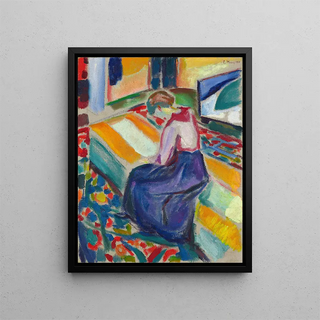Edvard Munch - Woman Seated on a Couch.webp