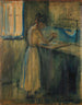 Giovane donna che si lava - Edvard Munch — vista dell’opera