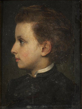 Edvard Persus - Boy in profile Study.webp