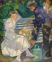 Nel giardino dei Vicari cristiani - Edvard Weie — vista dell’opera