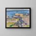 Paesaggio di Christians - Edvard Weie — quadro incorniciato alla parete