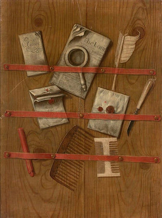 Edwaert Collier - Trompe lil au journal aux lettres et aux peignes.webp