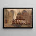 Moschea del Sultano Hassan al Cairo - Edward Angelo Goodall — quadro incorniciato alla parete