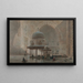 L'interno della moschea Sultan Hassan Il Cairo - Edward Angelo Goodall — quadro incorniciato alla parete
