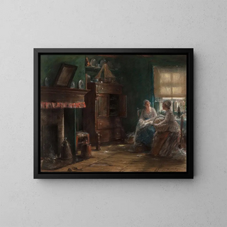 Edward Antoon Portielje - An afternoon chat.webp