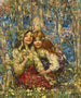Le Bois des Jacinthes - Edward Atkinson Hornel — vista dell’opera