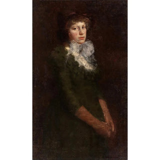 Edward August Bell - Portrait of a Woman.webp