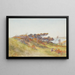 Côte près de Paekakariki - Edward Barraud — quadro incorniciato alla parete