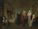 La ricezione in cucina del racconto sulla morte del maestro Bobby Shandy - Edward Bird — vista dell’opera