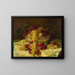 Nature morte alle more rosse e bianche - Edward Chalmers Leavitt — quadro incorniciato alla parete