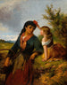 La fille aux fleurs - Edward Charles Barnes — vista dell’opera
