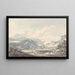 Paesaggio del Cumberland - Edward Dayes — quadro incorniciato alla parete