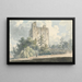 Château de Hedingham Essex - Edward Dayes — quadro incorniciato alla parete