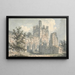 Abbazia di Llanthony, Monmouthshire - Edward Dayes — quadro incorniciato alla parete