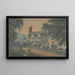 Rue de village - Edward Dayes — quadro incorniciato alla parete