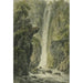 Riproduzione del dipinto Cascata - Edward Dayes
