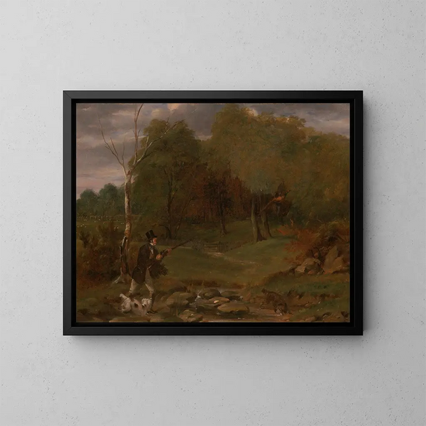Tir au faisan - Edward Duncan — quadro incorniciato alla parete