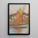 Riproduzione del dipinto Chaloupe di pesca Concarneau - Edward Emerson Simmons