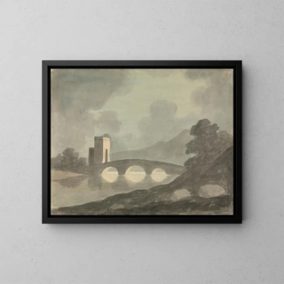 Edward Francis Burney - Bridge and Tower.webp