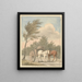 Charrette à cheval - Edward Francis Burney — quadro incorniciato alla parete