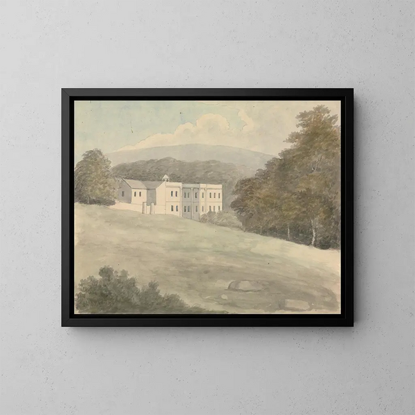 Parco di Norbury - Edward Francis Burney — quadro incorniciato alla parete