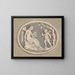 Pamphilie - Edward Francis Burney — quadro incorniciato alla parete