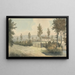 Vista a Rympton - Edward Francis Burney — quadro incorniciato alla parete