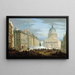 Prise du Panthéon vue de la rue Soufflot le 24 juin 1848, actuel 5e arrondissement - Edward Gay — quadro incorniciato alla parete