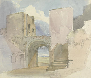 Edward Hastings - Gateway at Bamburgh Castle.webp