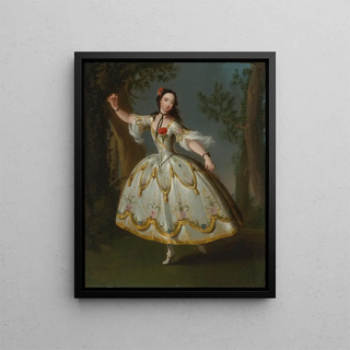 Edward Haytley - Portrait of Mademoiselle Violette Later Mrs David Garrick.webp