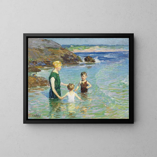 Edward Henry Potthast - At the Beach.webp