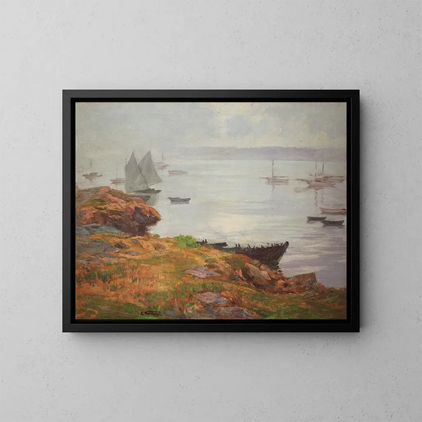 Paesaggio - Edward Henry Potthast — quadro incorniciato alla parete