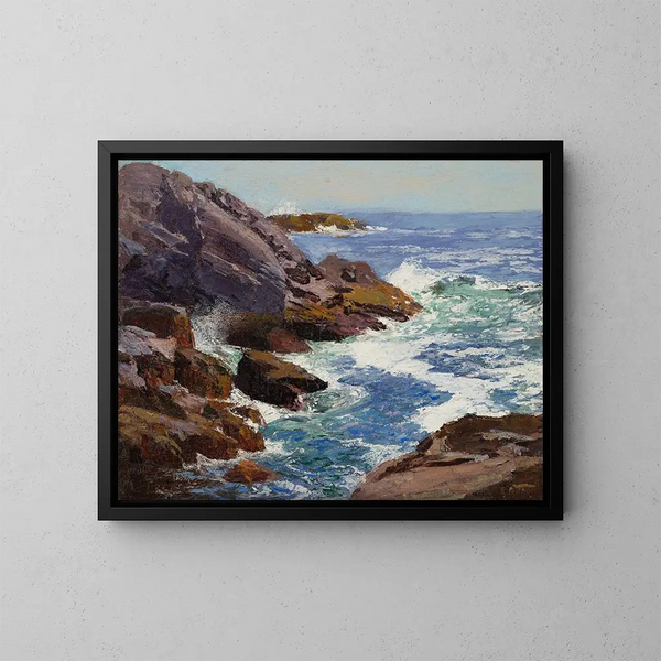 Crique des homards - Edward Henry Potthast — quadro incorniciato alla parete