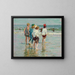 Giorno d'estate a Brighton Beach - Edward Henry Potthast — quadro incorniciato alla parete