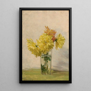 Edward Herbert Barnard - Still Life with Bouquet of Yellow Flowers.webp