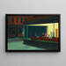 Uccelli notturni - Edward Hopper — quadro incorniciato alla parete