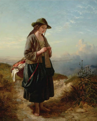 Edward John Cobbett - The Crofters Daughter.webp