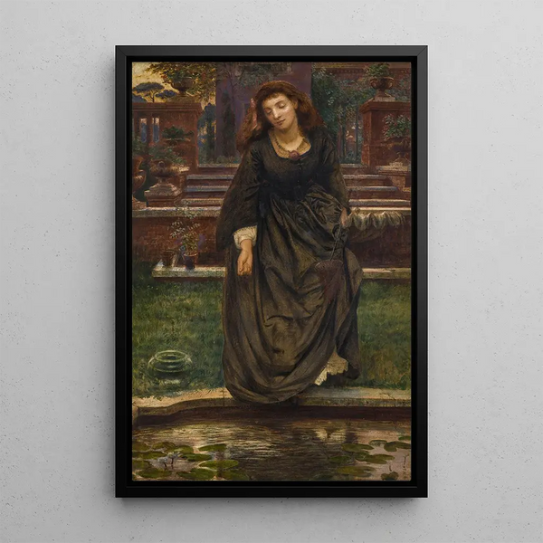 Prends garde, ne lui fais pas confiance, elle te trompe - Edward John Poynter — quadro incorniciato alla parete