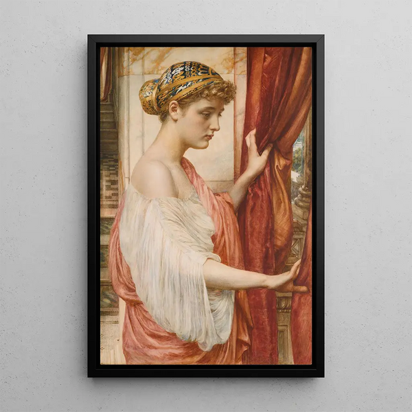 Psyché - Edward John Poynter — quadro incorniciato alla parete