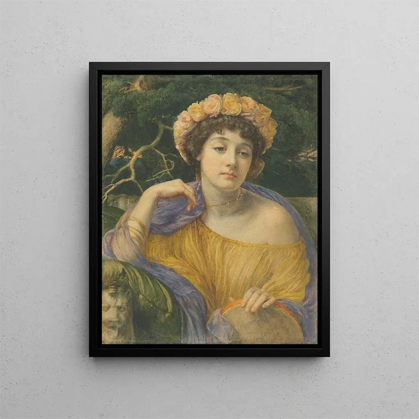 La ballerina - Edward John Poynter — quadro incorniciato alla parete