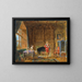 Interno - Edward Lamson Henry — quadro incorniciato alla parete