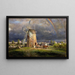 Vecchio mulino a uncino, Easthampton - Edward Lamson Henry — quadro incorniciato alla parete
