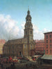 L'abbazia olandese del Nord, vie Fulton e William, New York - Edward Lamson Henry — vista dell’opera