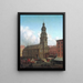 L'abbazia olandese del Nord, vie Fulton e William, New York - Edward Lamson Henry — quadro incorniciato alla parete