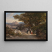 tra Olavano e Civitella - Edward Lear — quadro incorniciato alla parete