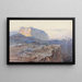 Castel San Niceto, Calabria - Edward Lear — quadro incorniciato alla parete